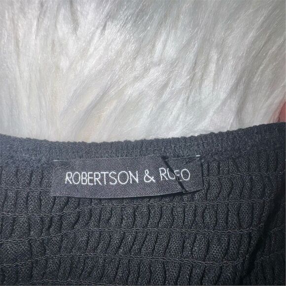 Robertson + Rodeo Women's Black Maxi Lined Tank Dress Sweetheart Neckline S ** - Picture 8 of 12